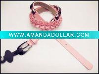 Wholesale lady's fashion PU belt