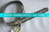 Wholesale Western fashion women's studded belt