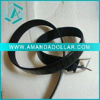 Wholesale 2011 New Imprint Small block Design PU Belts with Needle Buckle For Men Single stitch belts