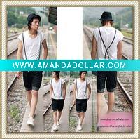 Wholesale Suspender belt,braces webbing belt for Men