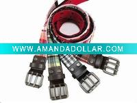 Wholesale Latest Jacquard Cavans waist belt for Men,Lady,Kid