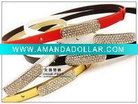 Wholesale Fashion women PU belt