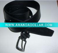 mens brand leather belts
