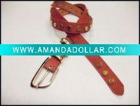 Wholesale lady's fashion PU belt