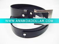 men black leather belt
