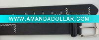 mens brand leather belts
