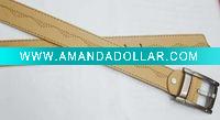 Wholesale Men pu belt with zinc alloy buckle