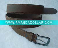 Wholesale Men pu belt with zinc alloy buckle