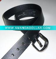 mens brand leather belts