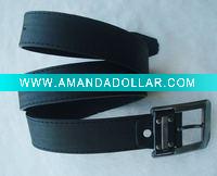 Wholesale Men pu belt with zinc alloy buckle