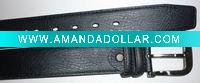 mens brand leather belts