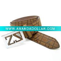 Wholesale Genuine fashion leather belt for men /zinc alloy /alloy/ironCB0444