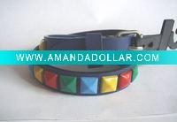 Wholesale Pyramid studded kids belt WB1010