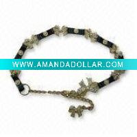 Wholesale Fashion children belt with flashlight