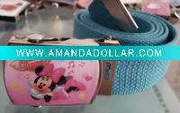 children canvas belt