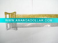 PVC glitter belt