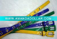 Wholesale children belt with wrapped buckle