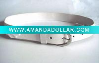 Wholesale White press belt WB1009