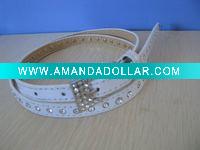 Wholesale girl's pu belt