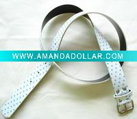 Wholesale fashion lovely children pu belt