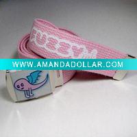 Wholesale children belts,printed belts ,cotton belts