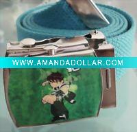 children canvas belt