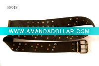 fabric belts with hardware buckle