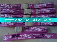 Wholesale fashion 3.8cm wigth canvas belt with alloy buckle