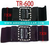 Wholesale Crystal buckle garment accessory TR600