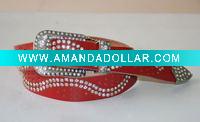 Wholesale 2011 fashion High-Grade Diamond-Decorated Belts