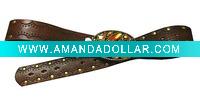 Wholesale ml216 diamond buckle belt