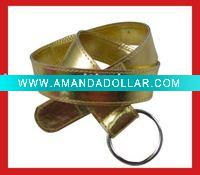 Wholesale 2011 Children's Fashion PU Belt With Ring Buckle