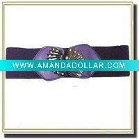 belt with shell shaped buckle