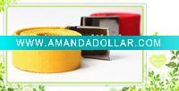 Wholesale Trendy Yellow & Red Roller Buckle Canvas Belt