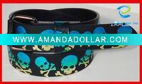 Wholesale printed belt. iron buckle belt. pu belt