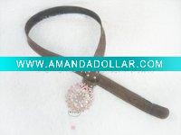 Wholesale Fashion flower buckle belt
