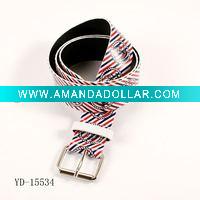 Wholesale Fashion Charm Print Belt With Iron Buckle