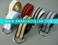 D ring buckle webbing belt