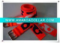 Women's Webbing Belt with clip buckle