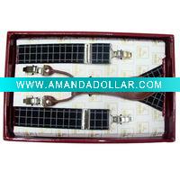 Wholesale grid suspender,fashion belt