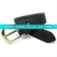 Wholesale Iron man belt with black ,genuine leather ,pin buckle CB0454