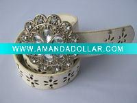Wholesale Fashion belt with hardware buckle