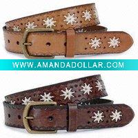 Wholesale pu fashion belt