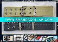 Wholesale Canvas Belt with Clip Buckles