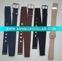 Wholesale men's fashion polyester webbing belt