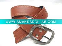 mens belt with classic buckle
