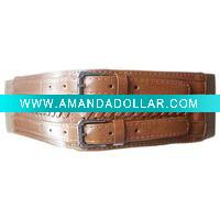 double buckle belt