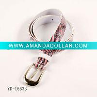 Wholesale Fashion Charm Print Belt With Iron Buckle
