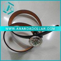 Wholesale ORound buckle with Maple Tree Leaves belts PU wholesale belts