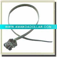 Wholesale lady belt with pu flower buckle